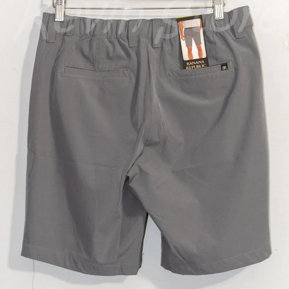 Banana Republic Men’s Flat Front Short‎